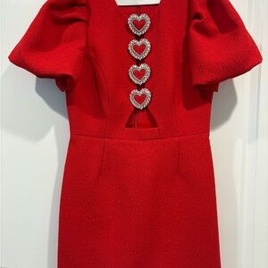 Rebecca Vallance Chiara Embellished Minidress